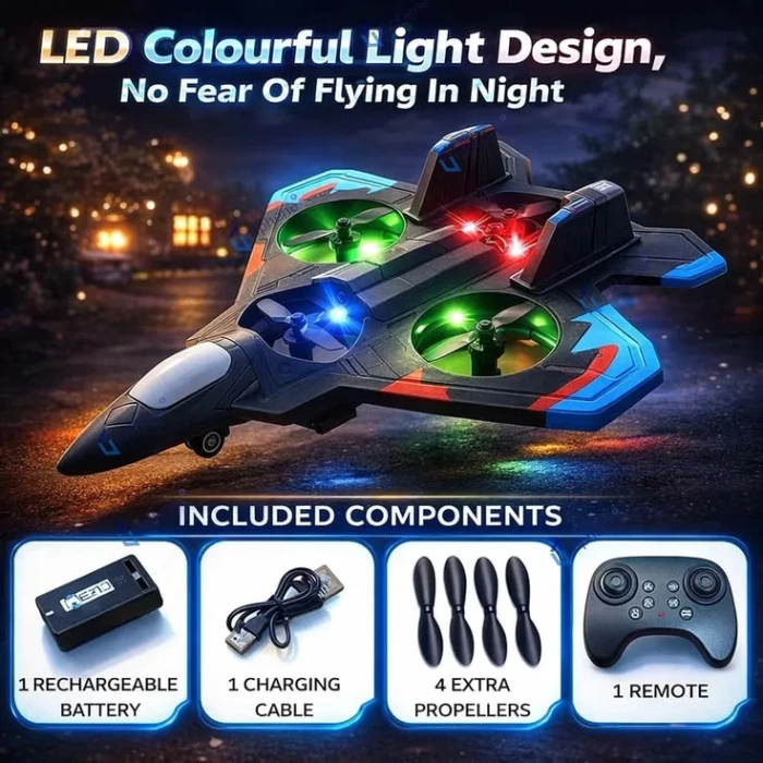 LED Flying Glider Aircraft Toy – EPP Foam Plane