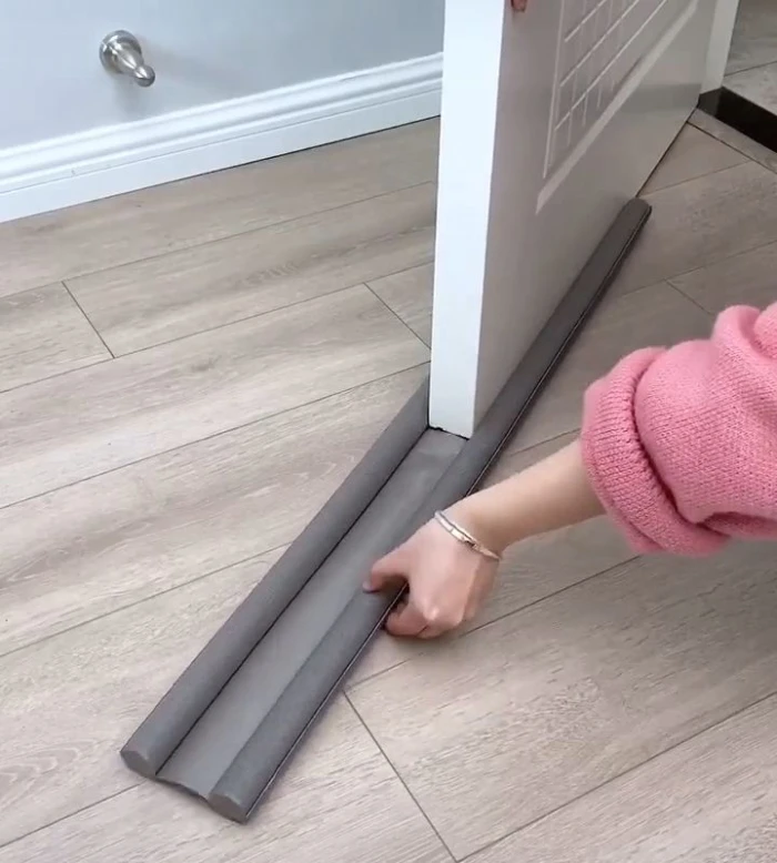 Bedroom Door Draft Guard Door Bottom Sealing Strip Double Sided Excluder Foam